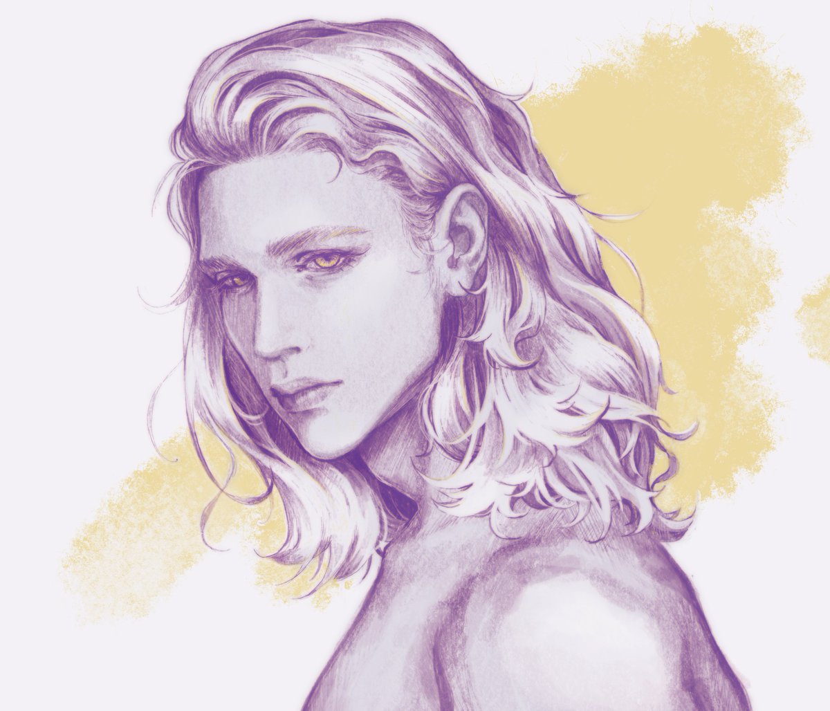 drew this guy during my working lunch