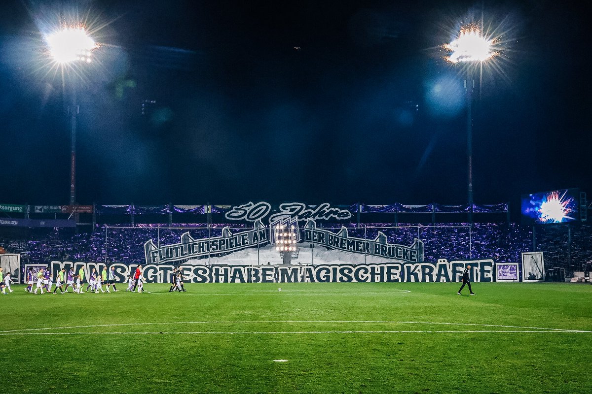 50 Jahre Flutlichtspiele an der Bremer Brücke. 💜