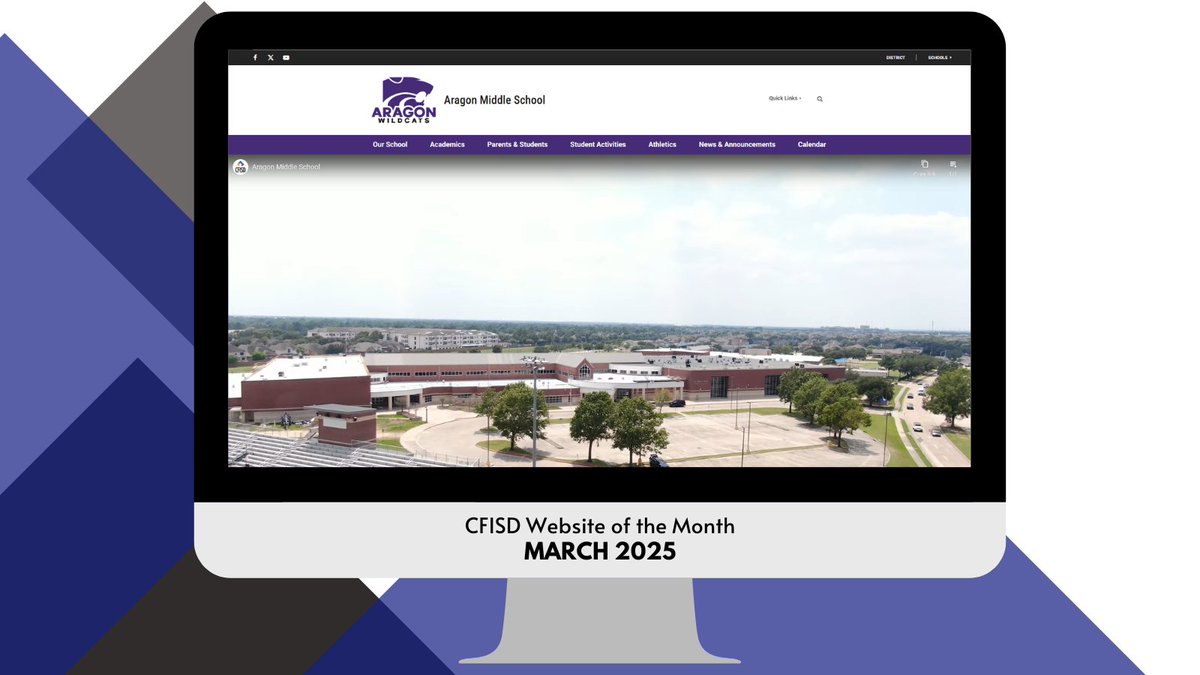 CFISD Web (@cfisdweb) on Twitter photo We have selected Beth Wallace at <a href="/AragonWildcats/">Aragon Middle School</a> as our Website of the Month for March 2025! 🎉 She does an amazing job keeping Wildcat parents and students informed and up-to-date on everything happening at Aragon. Congrats, Beth! #CFISDweb aragon.cfisd.net We have selected Beth Wallace at <a href="/AragonWildcats/">Aragon Middle School</a> as our Website of the Month for March 2025! 🎉 She does an amazing job keeping Wildcat parents and students informed and up-to-date on everything happening at Aragon. Congrats, Beth! #CFISDweb aragon.cfisd.net