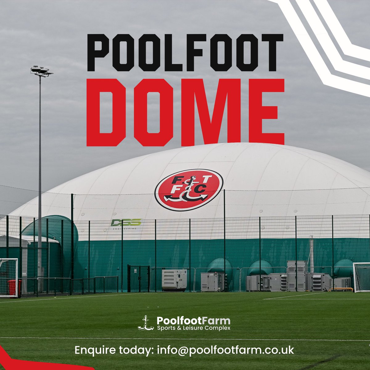 Book a slot in our Indoor Dome now for your team! ⚽️

Head to the link in our bio 🔗

#OnwardTogether