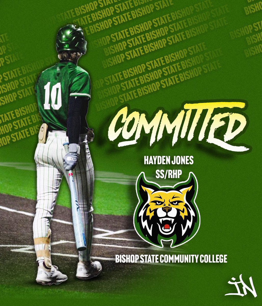 I’m exited to announce that I will be furthering my athletic and academic career at Bishop State CC! I want to thank God and all the people he has put in front of me to make this possible❤️