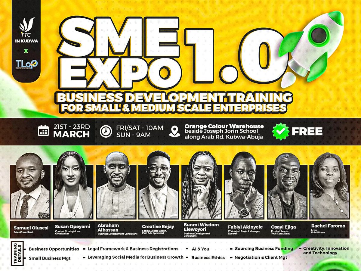 ttcinkubwa's tweet image. Plan to attend