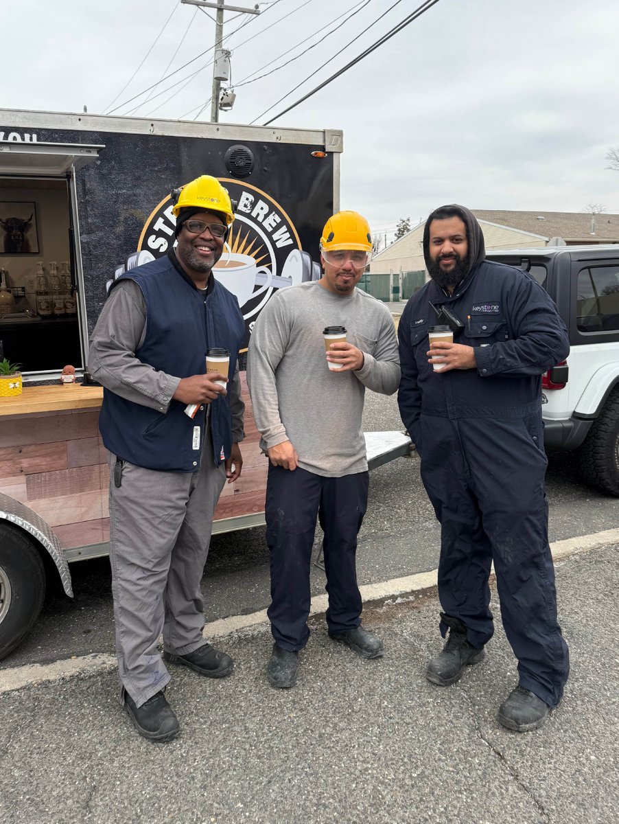 KeystoneInd's tweet photo. As part of our Employee Appreciation Day celebration, we brought in Strong Brew Coffee Co. to recognize our incredible employees! Their hard work and dedication do not go unnoticed – we’re grateful for all that they do! 💜
 
#EmployeeAppreciationDay2025 #ThanksaLatte https://t.co/LEwlVGadSp