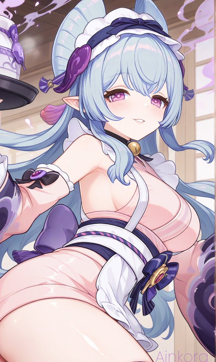 Ainkora's tweet photo. More on @Not_Ainkora 🔥 
#原神 #GenshinImpact #YumemizukiMizuki #夢見月瑞希 #AIイラスト https://t.co/6njCv7tm9h