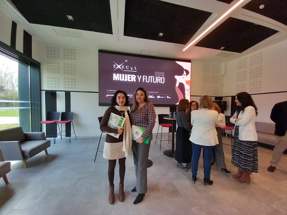FsieValladolid's tweet photo. @fsiecl asiste a la jornada de @execyl sobre igualdad de oportunidades y empoderamiento femenino @MIsabelBlanco @jcyl @educacyl @familiajcyl @AyuntamientoVLL con @LABORALkutxa
#Hiperbaric @noticiascyl #ElFactorHumano @Getronics #GrupoEulen #Serbatic #FundacionAsti
@Michelin https://t.co/pmzMHSMDFN