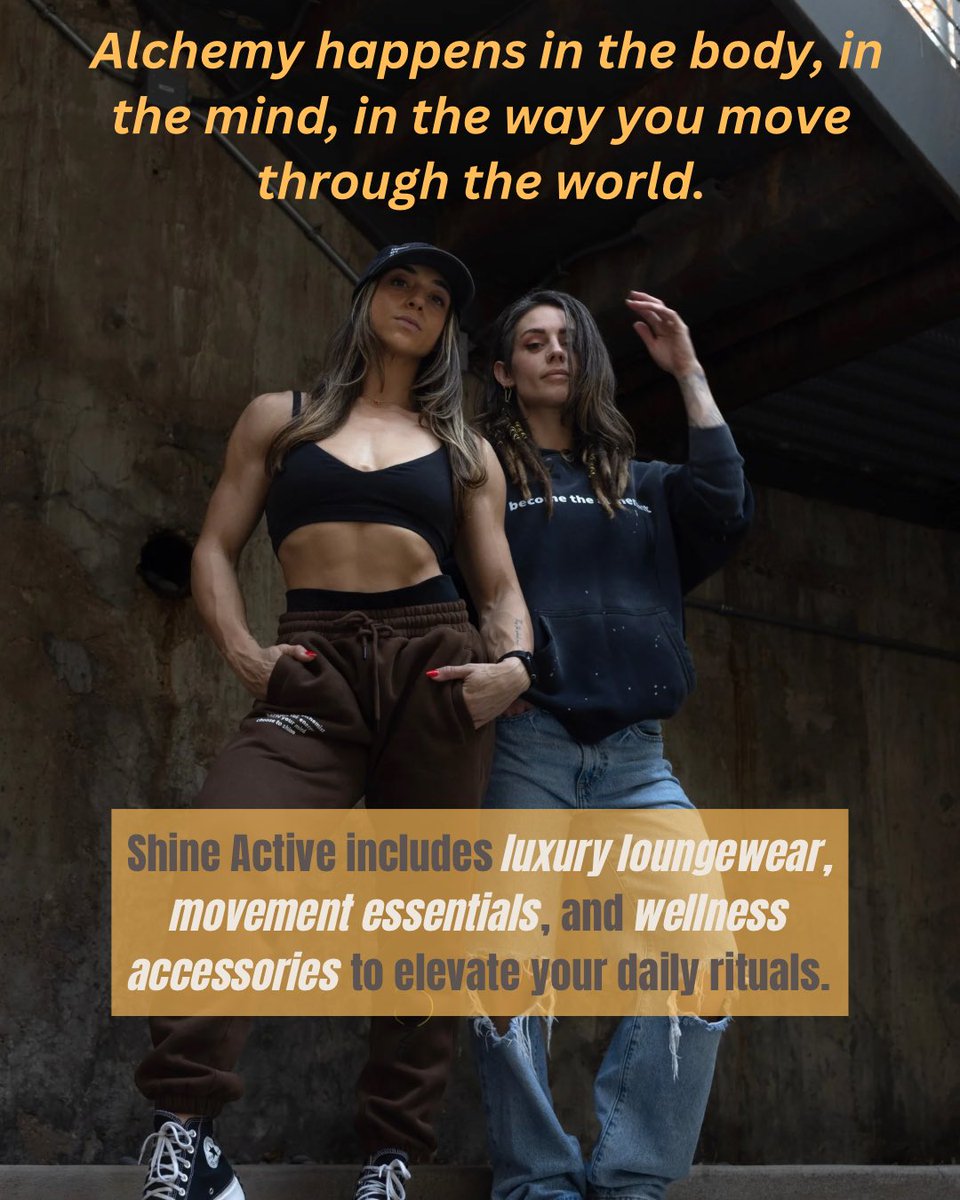 Shine Active is Luxury sweats, loungewear, and wellness essentials—

Founding members get- Exclusive first access + founding member pricing 🔥

Sign up here: shineactive.co/password