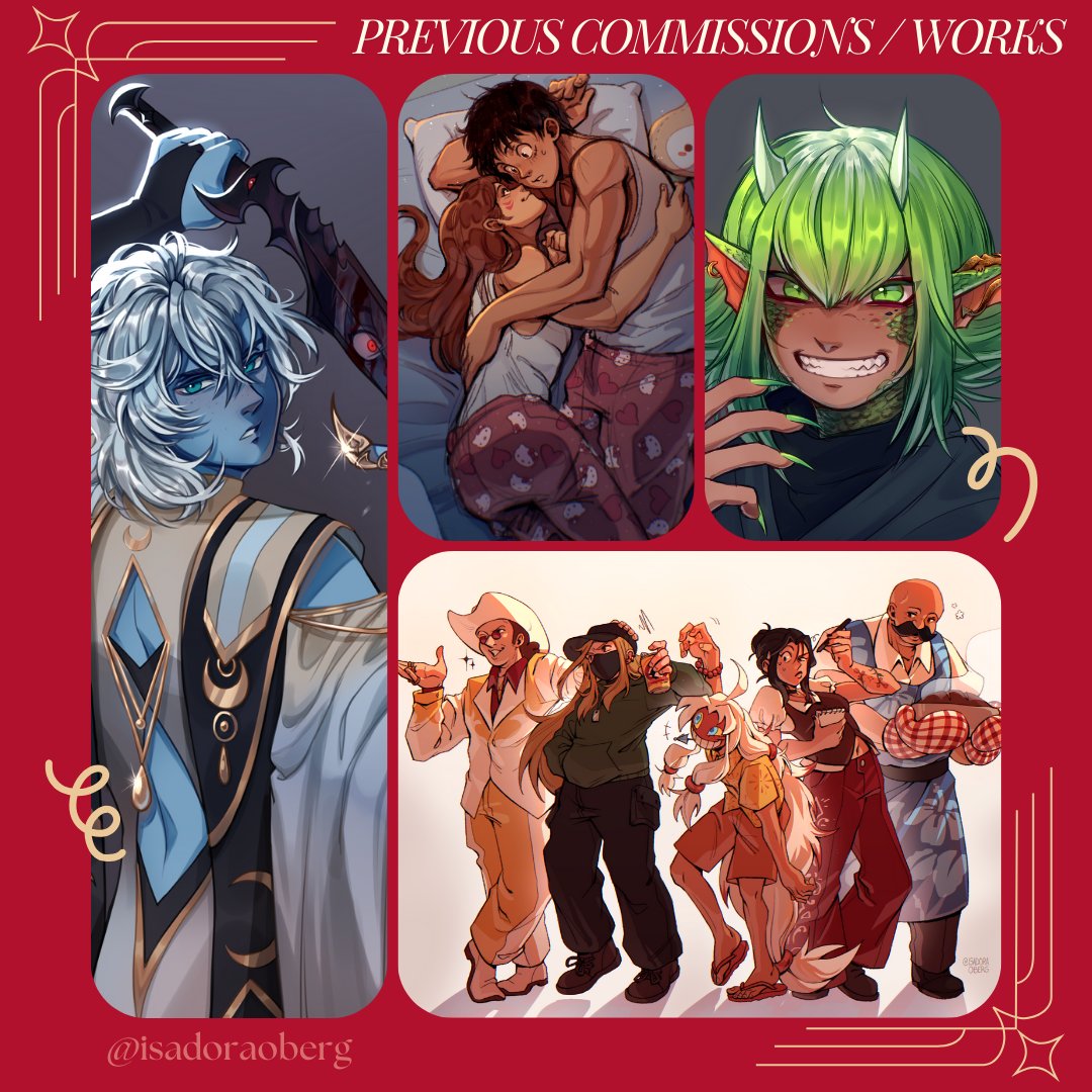 IsadoraOberg's tweet photo. March commission slots are open!! 🍒 Please DM me if interested! 

Sharing this post is also greatly appreciated! ❤️
#commissionsopen #Commission https://t.co/jJZqytwtZL