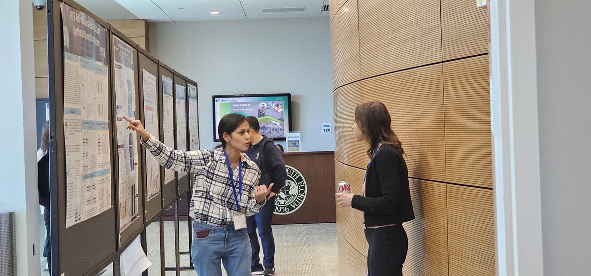 <a href="/Srimathi511/">Srimathi</a> presenting her work on lipogenesis in trabecular meshwork at the Central Florida Triangle Metabolism Meeting 2025. #CFTMM2025.
