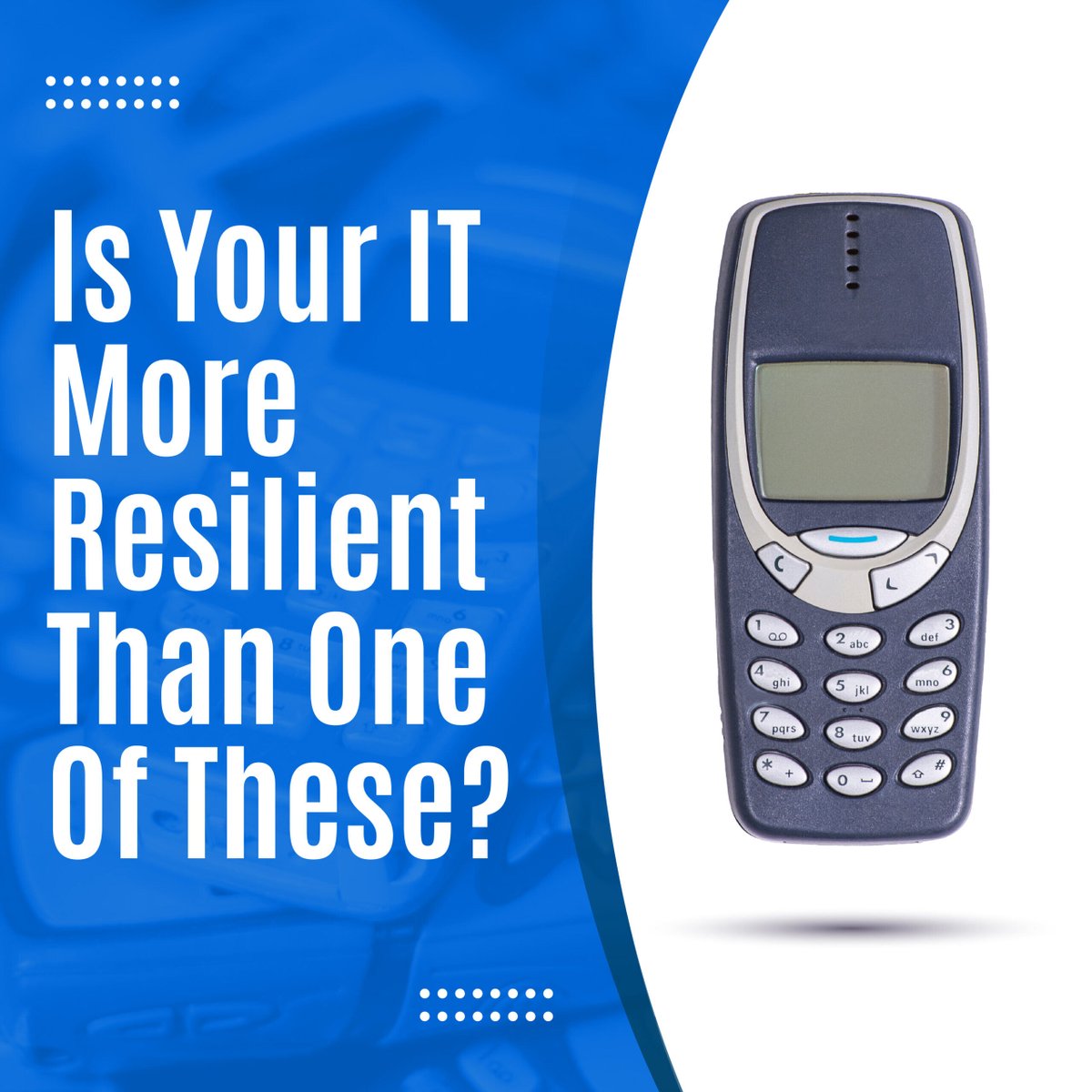 RenITConsulting's tweet image. Nokia phones are known for their resilience... is your technology? We’ll check back after doing a drop-test on our computers!

#ResilientTech #TechnologyDurability #NokiaStrong #TechTesting #ITSupport #ReliableTechnology #DropTest #TechResilience #ITSolutions #StayConnected