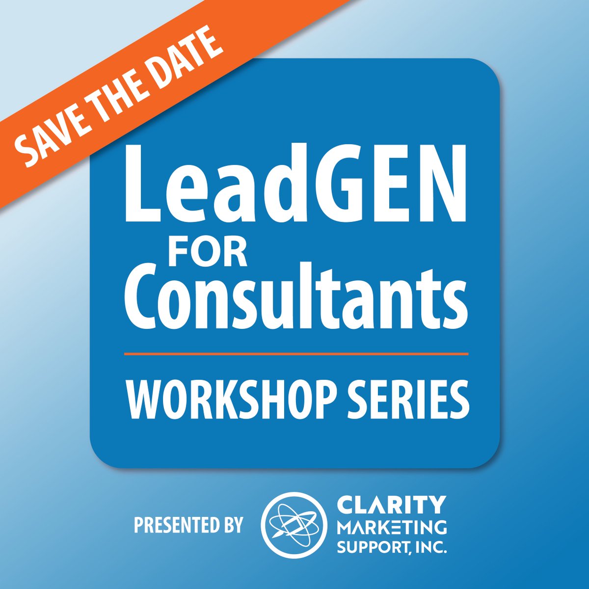 If LinkedIn isn’t bringing you leads, you’re doing it wrong.

Join "LeadGEN for Consultants," a live masterclass series designed to help consultants and coaches build a pipeline that works. Led by marketing veteran Pete Monfre.
Starts March 20th, 12 PM CT

claritymarketingsupport.com/linkedin-marke…