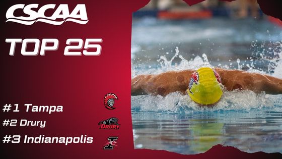 CSCAA (@cscaa) on Twitter photo The Tampa man claim the top spot in the final Division II Men's Poll of 2025! Good luck to all swimmers and divers this championship season!
<a href="/UTampaSwimming/">Tampa Swimming</a> <a href="/DrurySwimDive/">Drury Swim & Dive</a> <a href="/UIndySwimDive/">UIndy Swim & Dive</a>
@d2ssc <a href="/GLVCsports/">Great Lakes Valley Conference</a> The Tampa man claim the top spot in the final Division II Men's Poll of 2025! Good luck to all swimmers and divers this championship season!
<a href="/UTampaSwimming/">Tampa Swimming</a> <a href="/DrurySwimDive/">Drury Swim & Dive</a> <a href="/UIndySwimDive/">UIndy Swim & Dive</a>
@d2ssc <a href="/GLVCsports/">Great Lakes Valley Conference</a>