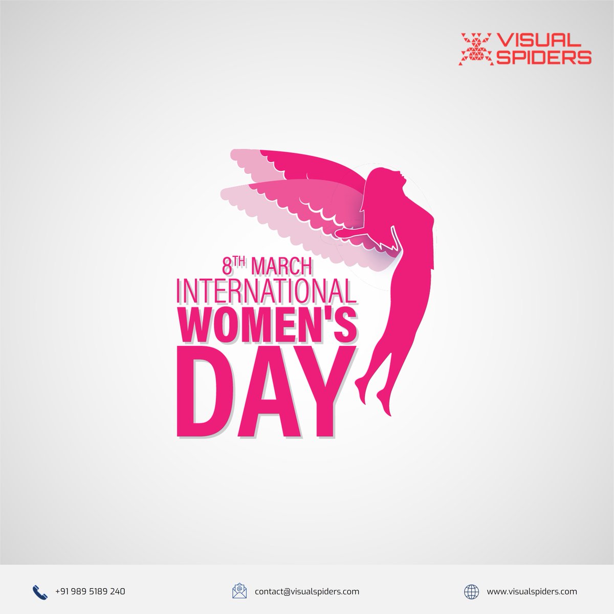 visualspiders's tweet photo. At Visualspiders, we believe in empowering women to dream big, break barriers, and lead with confidence. Here’s to the women who design the future
Happy Women’s Day! 🎉
#WomensDay2025 #Visualspiders #WomenWhoLead#EqualityForAll  #WomenEmpowerment #DesignTheFuture https://t.co/cCGo0sv2dU