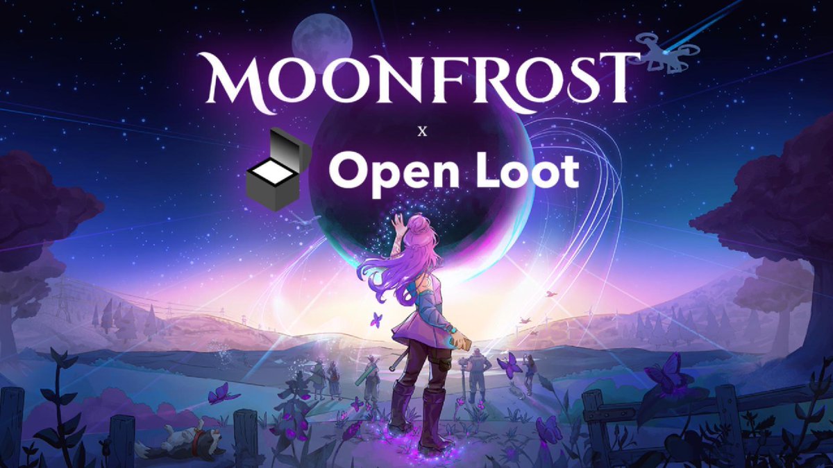 📣 Major Announcement!

@Moonfrostgame, the Award-Winning Shared World Farm-Life Sim RPG! is joining Open Loot!🏆 

Moonfrost is set to have a groundbreaking year, and you can get in early by signing up today🌙❄️ 

moonfrost.io