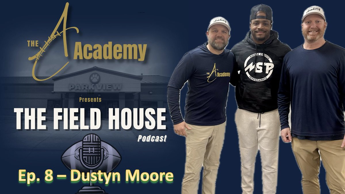 Tad Low (@tadlow) on Twitter photo Ep 8 of The Field House Podcast is out now. Thank you to <a href="/MSP_ALPHARETTA/">MooreSports Performance</a> and Coach Dustyn for joining us on the show. In this episode we focus on youth training, off-season regiments, and balancing burnout.
podcasts.apple.com/us/podcast/the… Ep 8 of The Field House Podcast is out now. Thank you to <a href="/MSP_ALPHARETTA/">MooreSports Performance</a> and Coach Dustyn for joining us on the show. In this episode we focus on youth training, off-season regiments, and balancing burnout.
podcasts.apple.com/us/podcast/the…