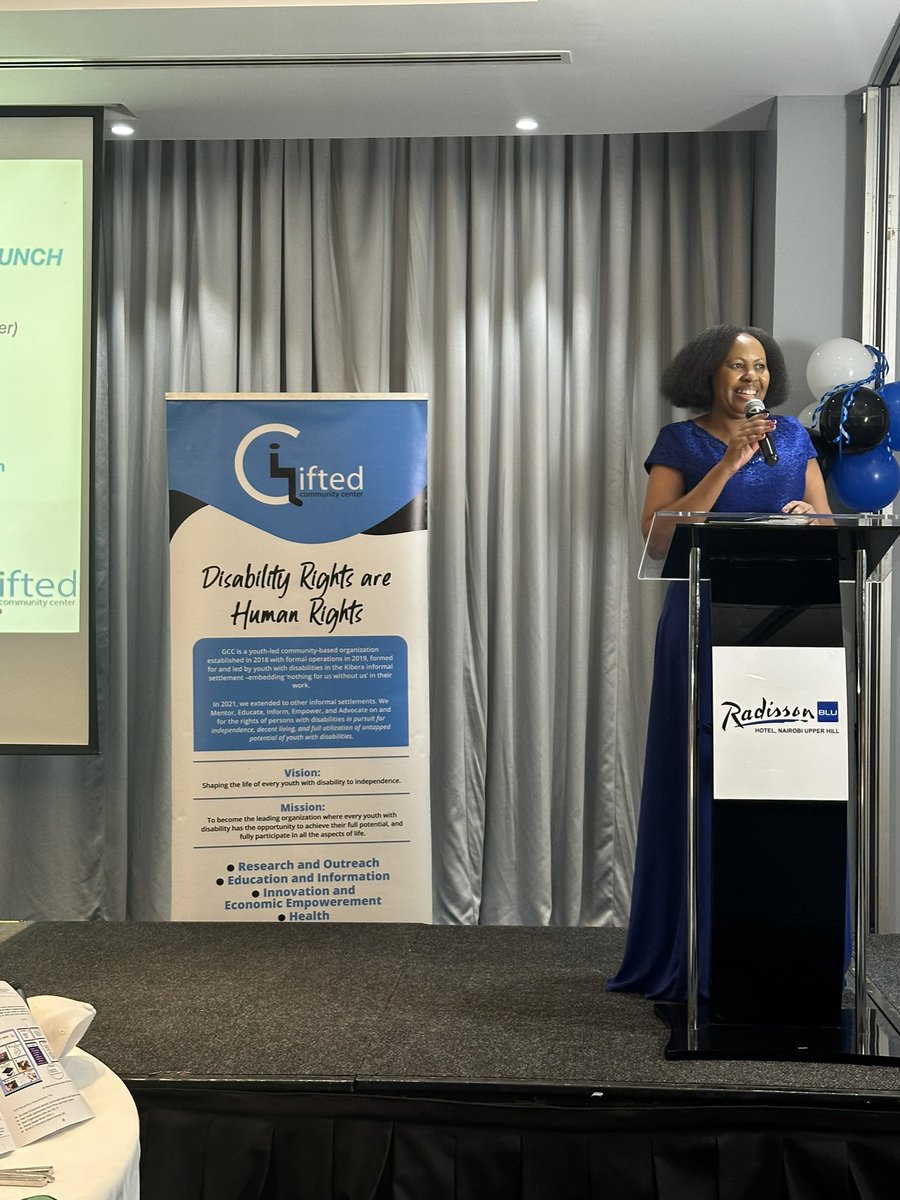 Gifted Community Center, GCC (@giftedpwdcentre) on Twitter photo <a href="/WanjikuMuhia/">Wanjiku Muhia</a> Notably, Hon <a href="/WanjikuMuhia/">Wanjiku Muhia</a> played a pivotal role in amending the Persons with Disabilities Act in 2013, ensuring the inclusion of sign language interpreters in television broadcasts across Kenya.
#GCCTurns7
#GCCSPLaunch
#DisabilityInclusion <a href="/WanjikuMuhia/">Wanjiku Muhia</a> Notably, Hon <a href="/WanjikuMuhia/">Wanjiku Muhia</a> played a pivotal role in amending the Persons with Disabilities Act in 2013, ensuring the inclusion of sign language interpreters in television broadcasts across Kenya.
#GCCTurns7
#GCCSPLaunch
#DisabilityInclusion