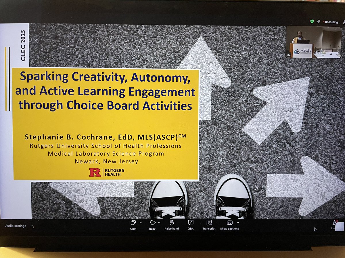 Ready for <a href="/EducatorSteph/">Dr. Stephanie Cochrane</a> CLEC presentation! 👏👏👏