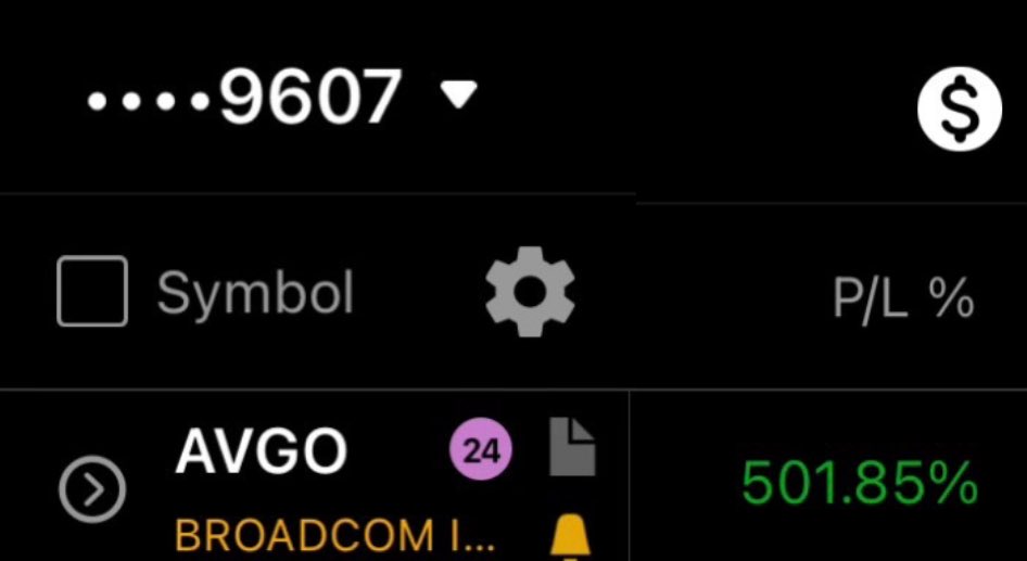 FlexingJoe's tweet image. Five Bagger Friday’s would be great if they were every week 😁
Options contract chart setup with HL’s on the chart plus JPOW talking = a nice payday 💸 
It’s been a week tho. Sheeesh!
Happy Friday
💪 

$AVGO #HOS $SPY $QQQ