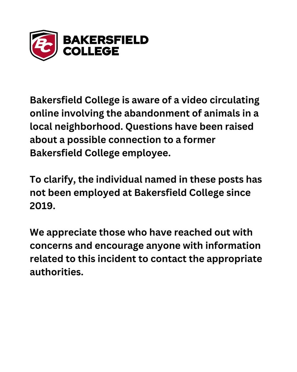 Bakersfield College (@bakcollege) on Twitter photo 