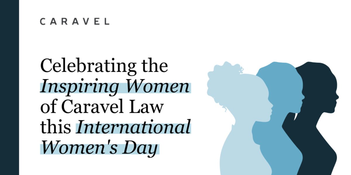 Caravel_Law's tweet image. 🚨 NEW BLOG ALERT 🚨

With International Women&apos;s Day approaching, we sat down with some of the amazing women who make up the Caravel team to learn more about their professional journeys, personal passions, and what this day means to them. 

Check it out: caravellaw.com/celebrating-th…