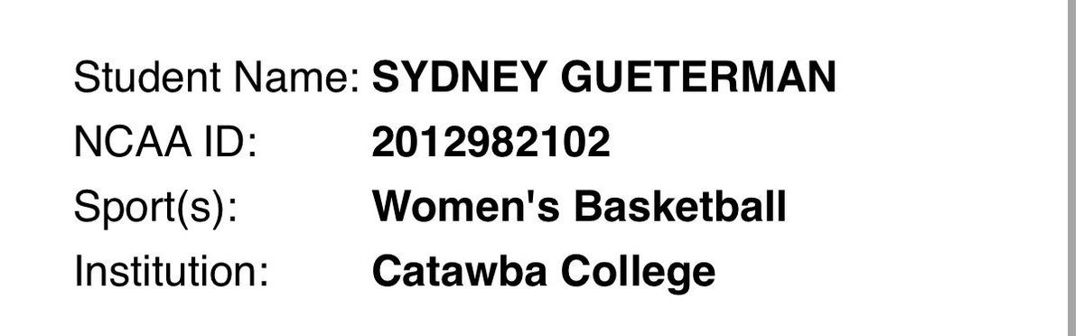 I am grateful for the opportunity to have been able to play for Catawba. I have learned and appreciate the relationships I have made. With that being said, I am entering the transfer portal with two years worth of eligibility with a major in business and a minor in marketing.