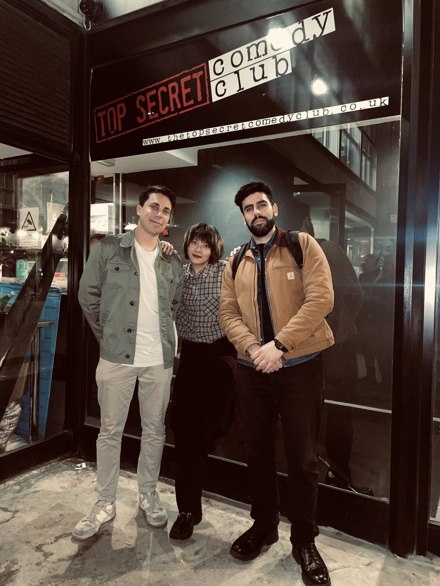 Kogie (@kogie11) on Twitter photo Lots of fun at <a href="/topsecretcomedy/">The Top Secret Comedy Club</a> with <a href="/adamcoumas/">Adam Coumas</a> and <a href="/BlankPeng404/">Blank Peng</a> thanks to everyone for coming down! Sorry again to the audience member who climbed on stage and got choked out by Adam and then stabbed with a pen by Blank and then financially defrauded by me. #Showbiz Lots of fun at <a href="/topsecretcomedy/">The Top Secret Comedy Club</a> with <a href="/adamcoumas/">Adam Coumas</a> and <a href="/BlankPeng404/">Blank Peng</a> thanks to everyone for coming down! Sorry again to the audience member who climbed on stage and got choked out by Adam and then stabbed with a pen by Blank and then financially defrauded by me. #Showbiz