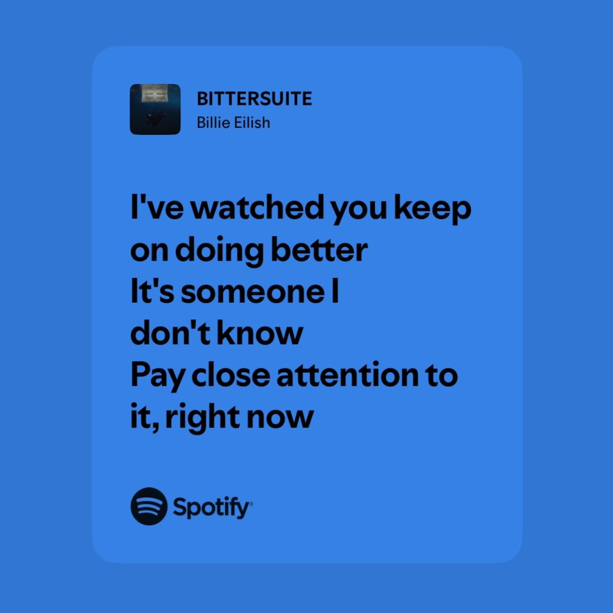 Billie Eilish Spotify tweet media