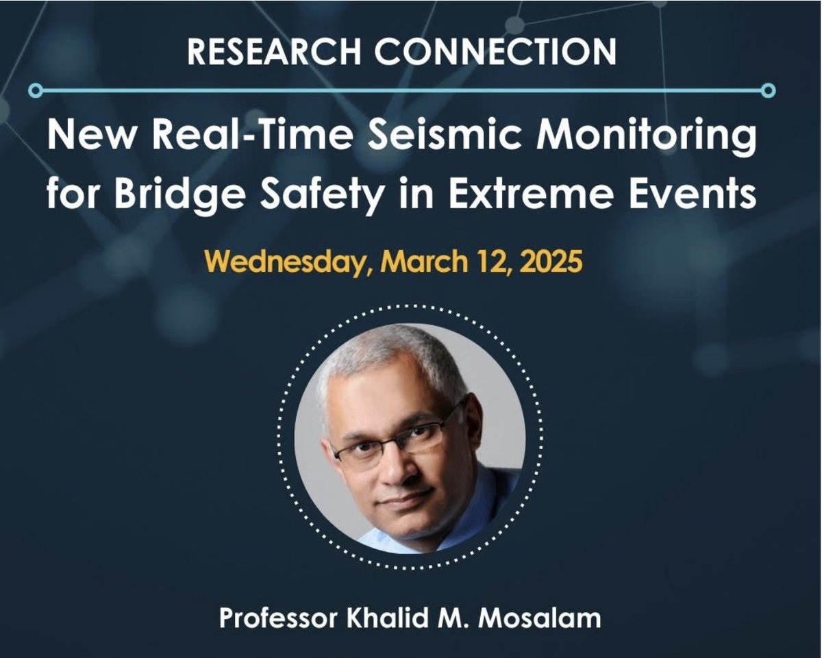 PEER CENTER (@peer_center) on Twitter photo 🚨 Exciting News! 📷#BRACE2, the cutting-edge tool transforming bridge safety!
Register Now for the Webinar:
lnkd.in/gXeHGi2b
#SeismicMonitoring #BridgeSafety #EngineeringInnovation #EarthquakeEngineering
<a href="/CaltransHQ/">Caltrans HQ</a> 🚨 Exciting News! 📷#BRACE2, the cutting-edge tool transforming bridge safety!
Register Now for the Webinar:
lnkd.in/gXeHGi2b
#SeismicMonitoring #BridgeSafety #EngineeringInnovation #EarthquakeEngineering
<a href="/CaltransHQ/">Caltrans HQ</a>