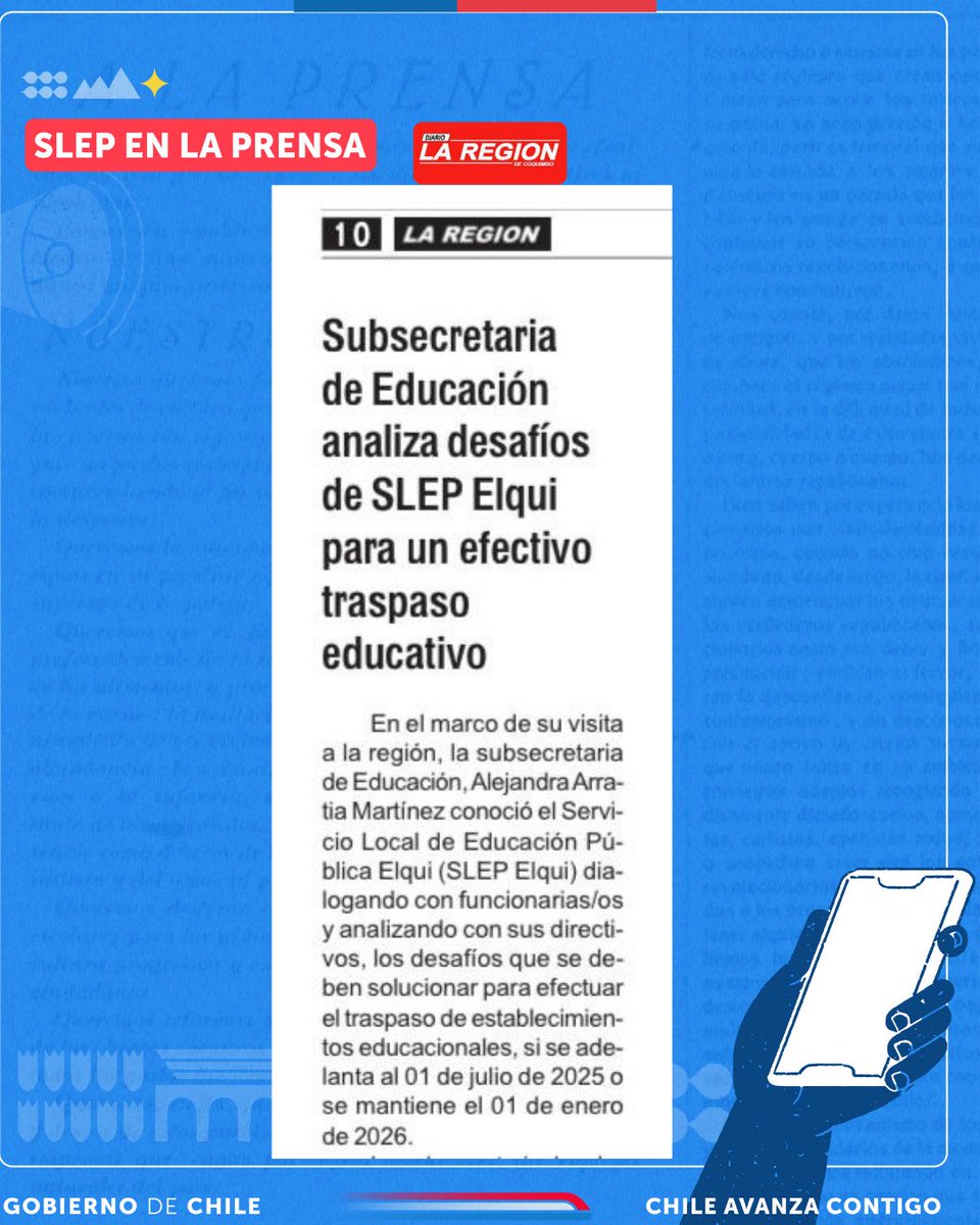 Servicio Local de Educación Pública Elqui tweet media