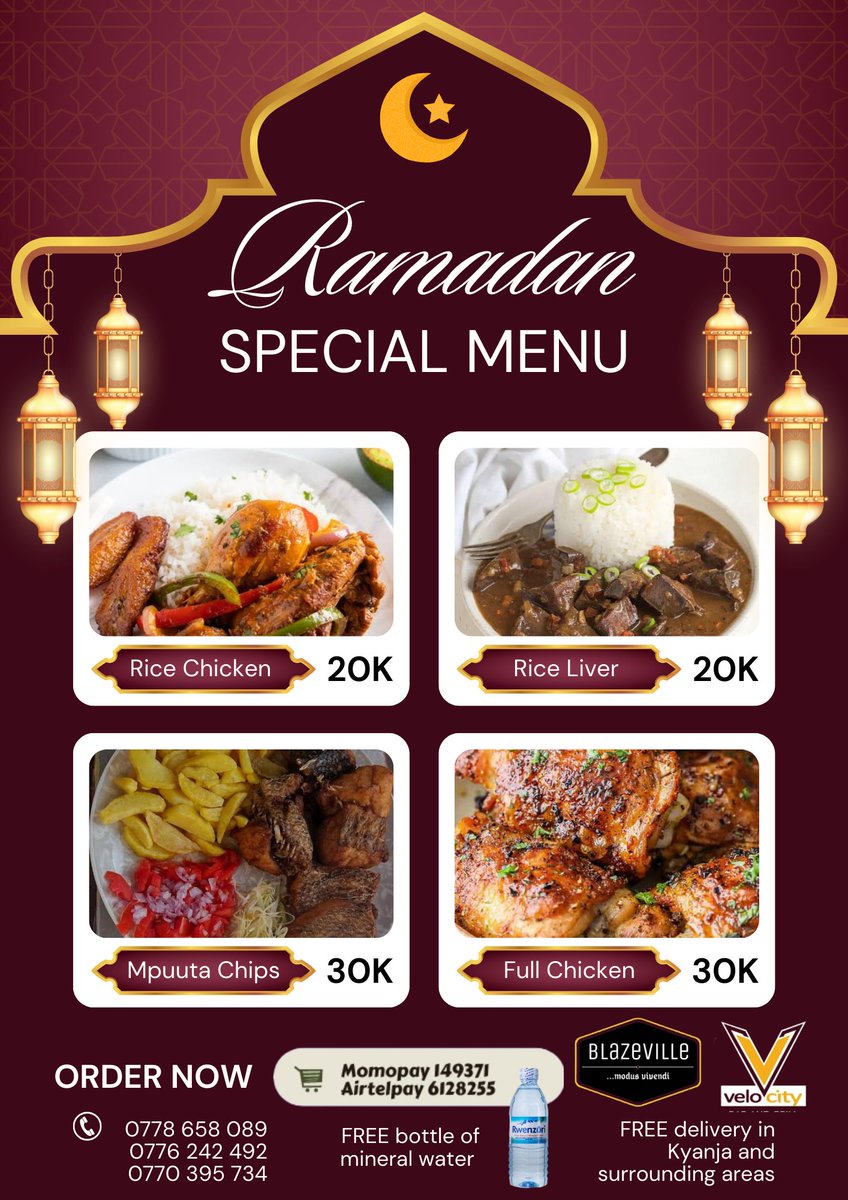 BlazeUGX's tweet image. We gots u this holy season #BlazevilleKitchen