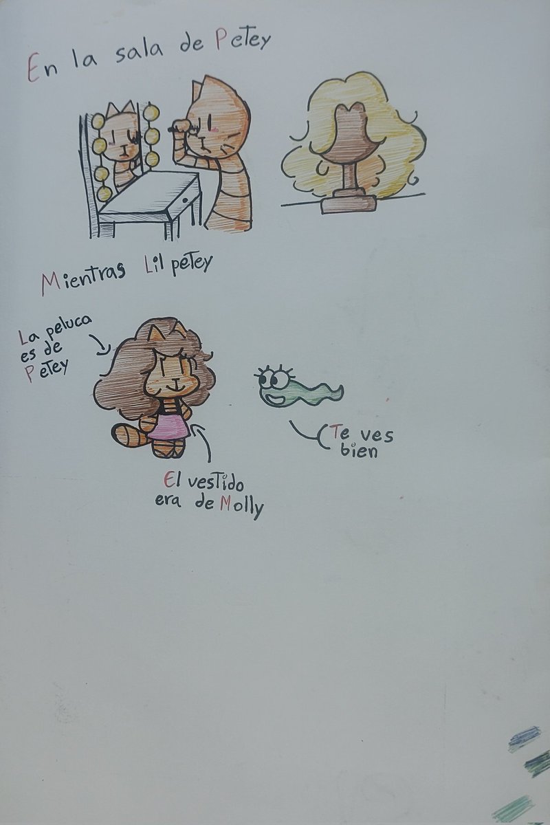 2Ximenaram643's tweet image. Está es mi primer comic de detey😼
Espero le guste
#dogman #petey #lilpetey