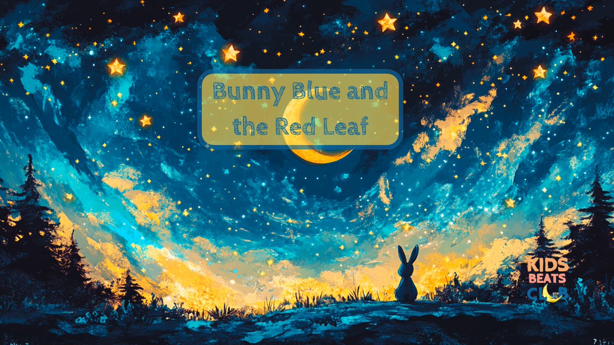 KidsBeatsClub's tweet photo. Drift into a soothing bedtime tale with Bunny Blue as he follows a dancing red leaf through the forest, discovering the magic in small moments. 🌙✨ Watch the full story here 👉 https://t.co/jd1bVwozTC
#BedtimeStory #KidsStories #SoothingStories #CalmAndSleep #RelaxingAnimation https://t.co/6boo1oRPud