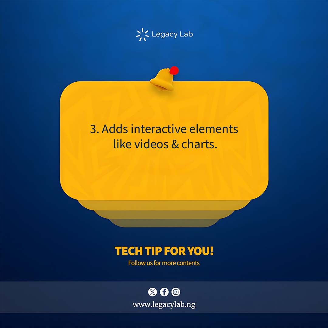 legacylabng's tweet image. Say hello to smarter living with Gamma AI! Discover how it can simplify your day-to-day tasks, boost your productivity, and help you make better decisions. Embrace the tech that works for you!
#Legacylab #GammaAI #Inspiration #Techtipsfriday