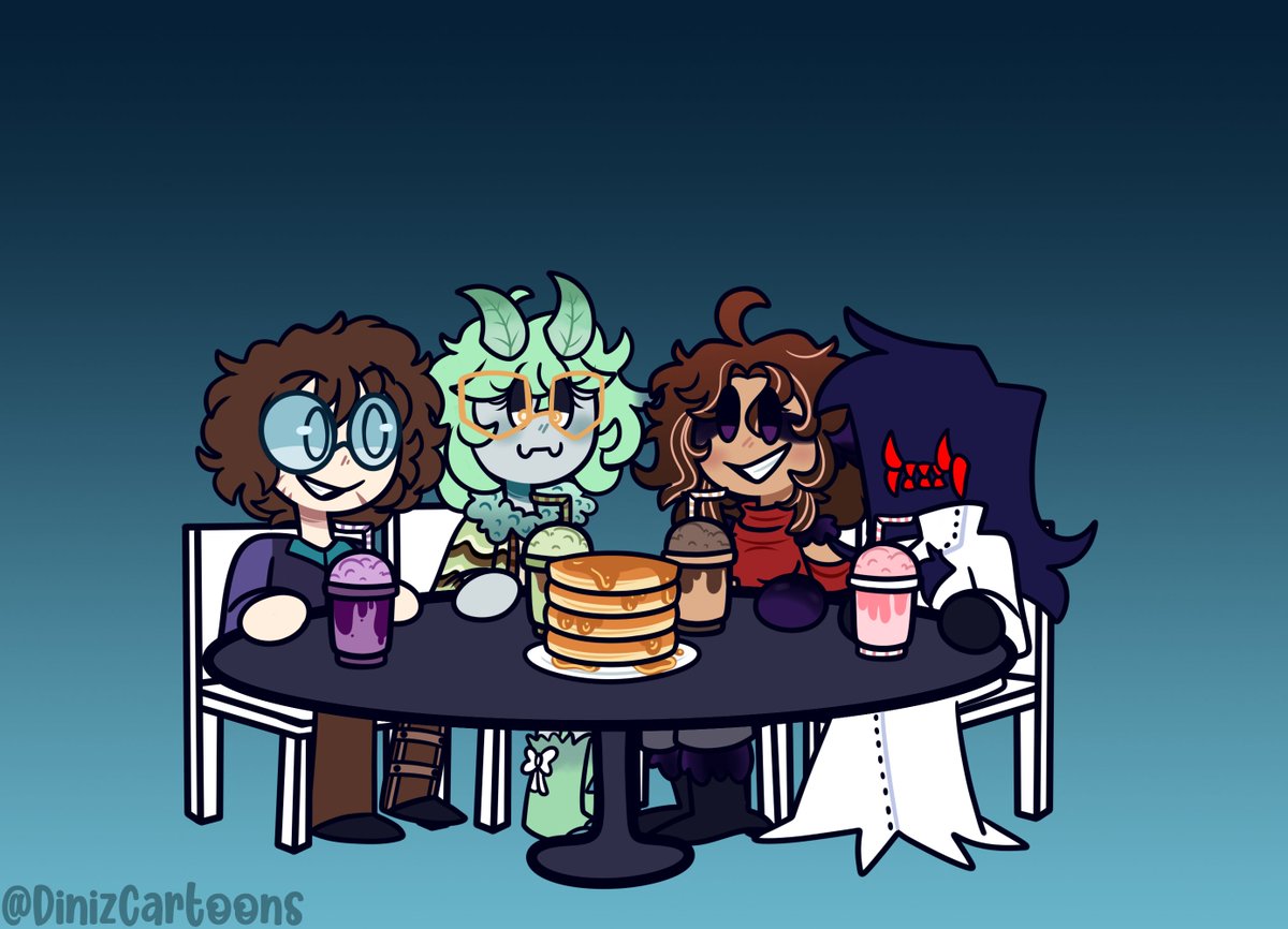 DinizCartoons's tweet image. Pancakes on the table 🥞
Hope you like it💝

#commissionart #commissionsopens