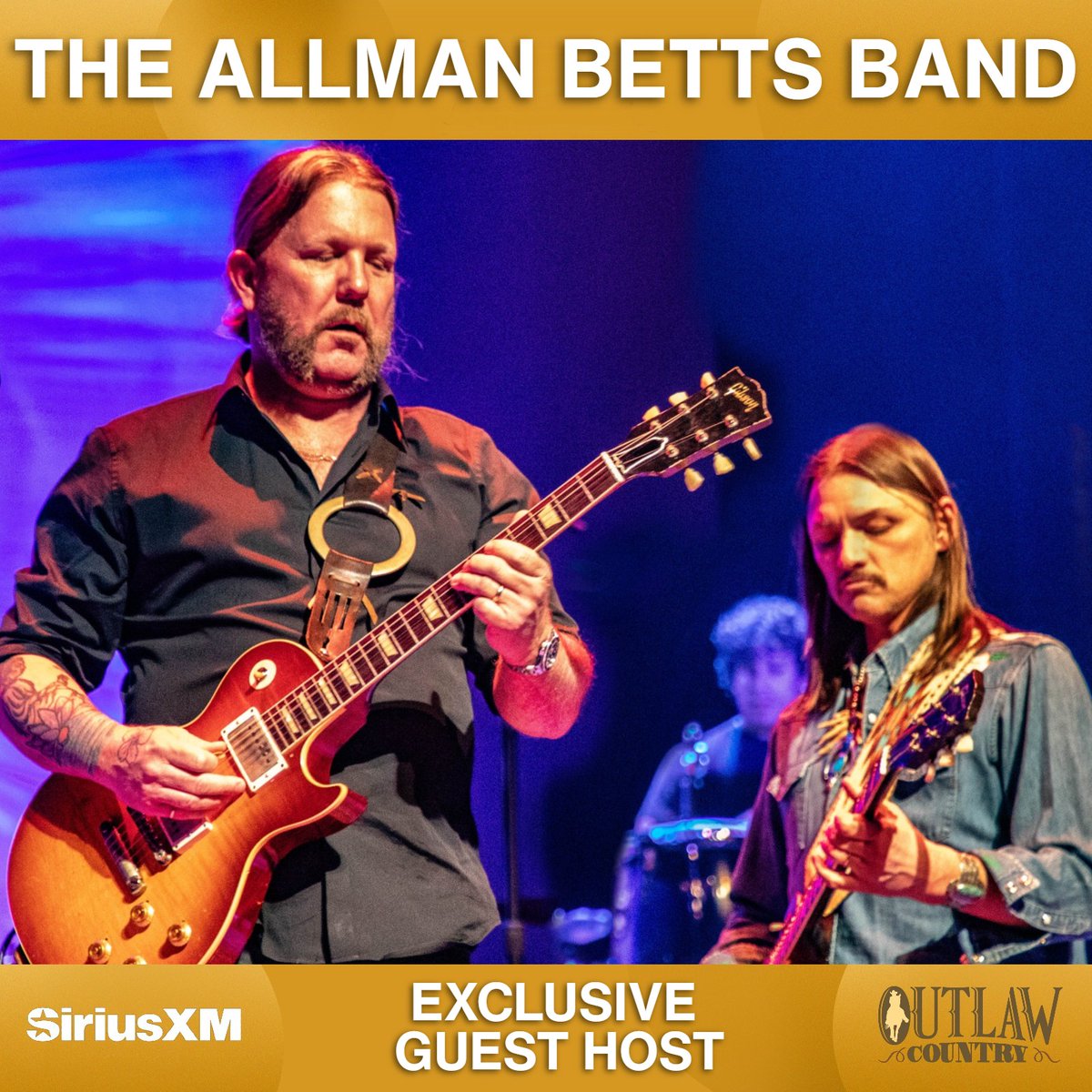 Sons of Gregg Allman &amp; Dickey Betts--Devon Allman &amp; Duane Betts of the <a href="/allmanbettsband/">The Allman Betts Band</a> &amp; Allman Betts Family Revival--are the guest DJs tonight in Outlaw Country! Catch their 4-hour block of hand-picked tunes tonight at 8pm ET or anytime on the @siriusxm app.