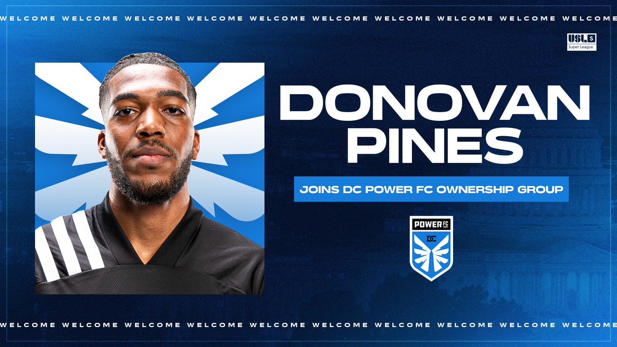 From the pitch to the boardroom!⚡️

Homegrown defender Donovan Pines joins DC Power FC’s ownership group, bringing his passion and leadership to the club. 

🔗 dcpowerfootballclub.com/news/2025/03/0…