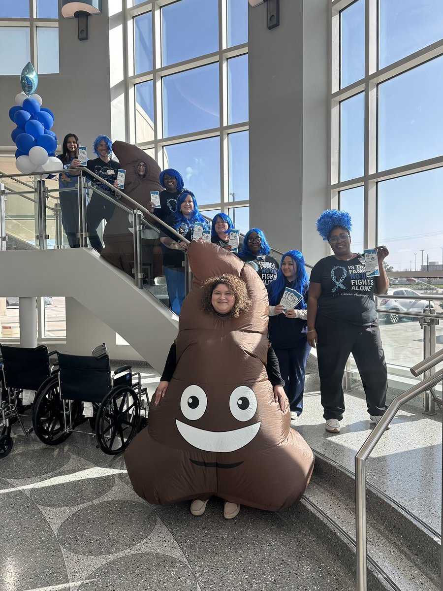 Scott A Larson (@scottalarsonmd) on Twitter photo Colon Cancer Awareness March 2025
Dress in Blue Day 3/7/25.
Kelsey-Seybold Bay Area Campus.
#ColorectalCancerAwarenessMonth #BlueForCRC
<a href="/AmCollegeGastro/">ACG</a>
<a href="/AmerGastroAssn/">American Gastroenterological Association (AGA)</a>
<a href="/ASGEendoscopy/">ASGE GI Endoscopy</a>
<a href="/TexasGastros/">Texas Society for Gastroenterology and Endoscopy</a>
<a href="/ColonCancerCoal/">Colon Cancer Coalition</a>
<a href="/NCCRTnews/">ACS National Colorectal Cancer Roundtable</a>
<a href="/CCAlliance/">Colorectal Cancer Alliance</a>
<a href="/FightCRC/">Fight Colorectal Cancer</a>
<a href="/AsmeenBhattMD/">Asmeen Bhatt MD PhD FACG</a> Colon Cancer Awareness March 2025
Dress in Blue Day 3/7/25.
Kelsey-Seybold Bay Area Campus.
#ColorectalCancerAwarenessMonth #BlueForCRC
<a href="/AmCollegeGastro/">ACG</a>
<a href="/AmerGastroAssn/">American Gastroenterological Association (AGA)</a>
<a href="/ASGEendoscopy/">ASGE GI Endoscopy</a>
<a href="/TexasGastros/">Texas Society for Gastroenterology and Endoscopy</a>
<a href="/ColonCancerCoal/">Colon Cancer Coalition</a>
<a href="/NCCRTnews/">ACS National Colorectal Cancer Roundtable</a>
<a href="/CCAlliance/">Colorectal Cancer Alliance</a>
<a href="/FightCRC/">Fight Colorectal Cancer</a>
<a href="/AsmeenBhattMD/">Asmeen Bhatt MD PhD FACG</a>