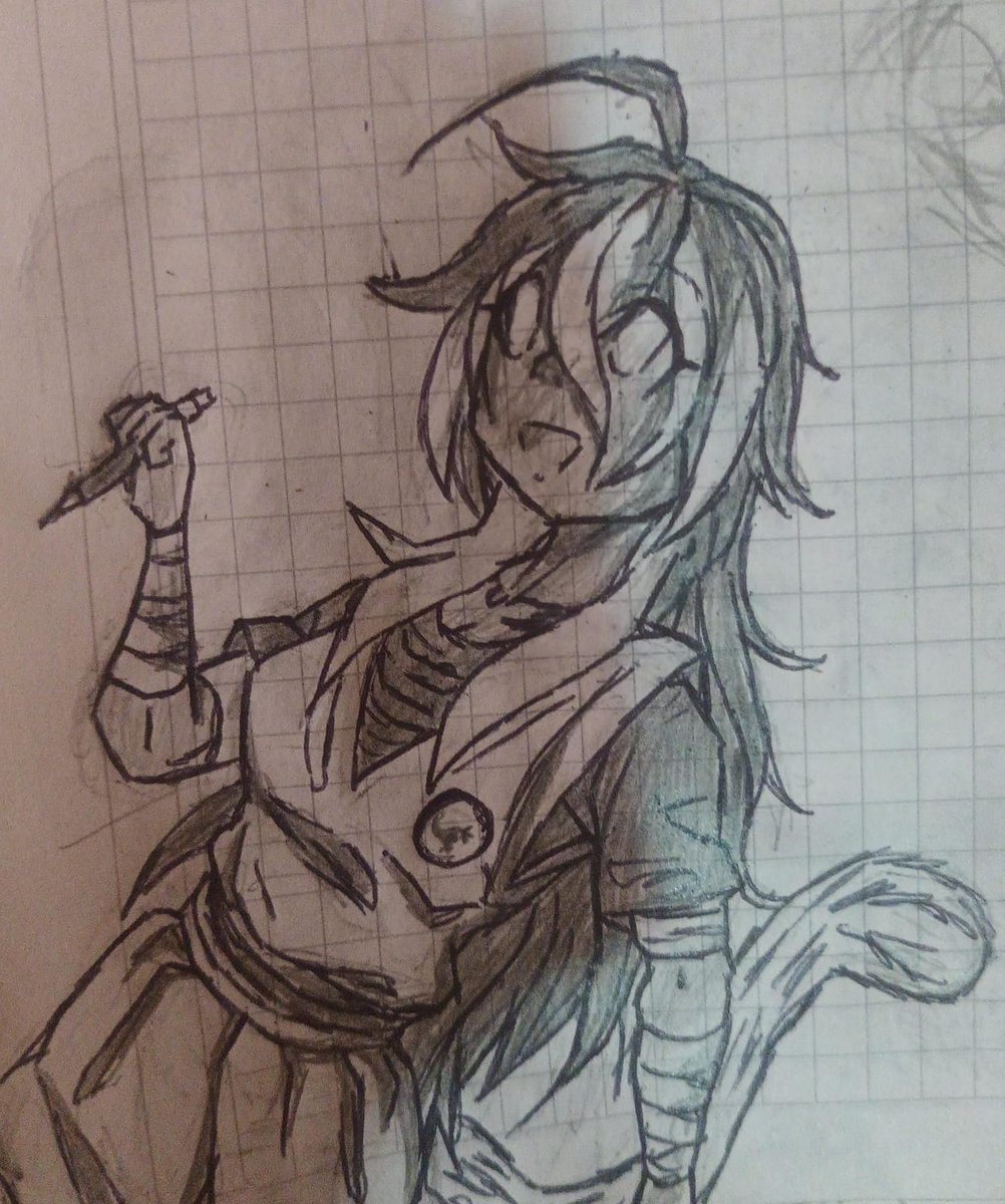 KazyGore's tweet photo. I made this silly sketch of my oc with a pencil. Hope u like it

#Sketching #AnimeArt #ocart #oc #ArtOfTheDay https://t.co/DCZQZtNZcd
