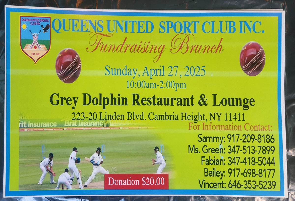 Queensunited82's tweet image. Queens United Sports Club annual Fundraising Brunch.