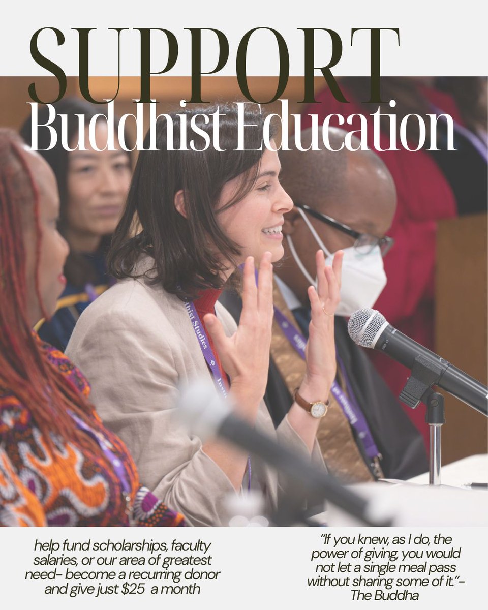 ShinIBS's tweet photo. Did you know? It's easy to become a recurring monthly donor to the Institute of Buddhist Studies.  Just $25 a month goes a long way towards supporting student scholarships, faculty salaries, or area of greatest need. Donate here: https://t.co/uaSSlxILY7 https://t.co/ou7TjHQDln