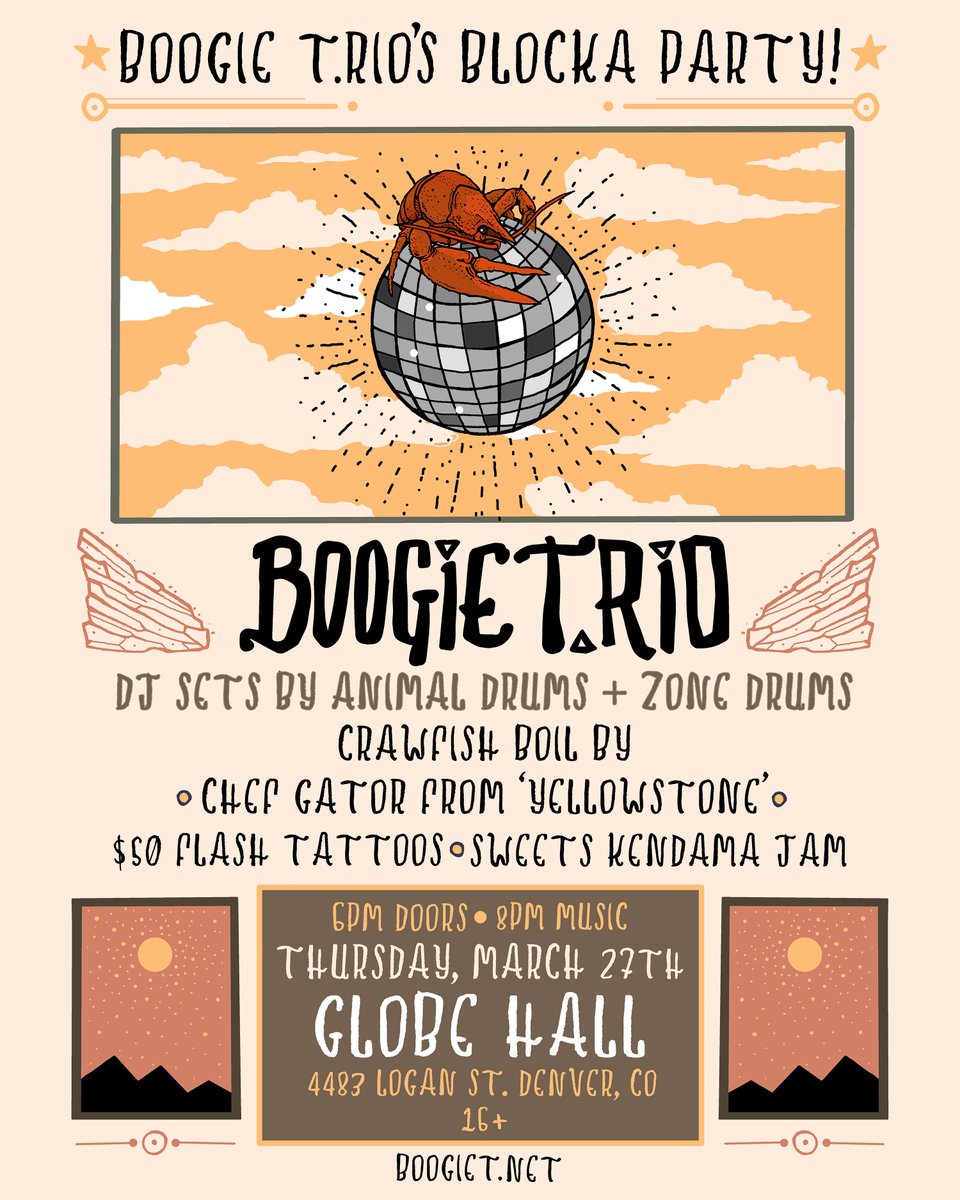 BOOGIE T.RIO tweet media