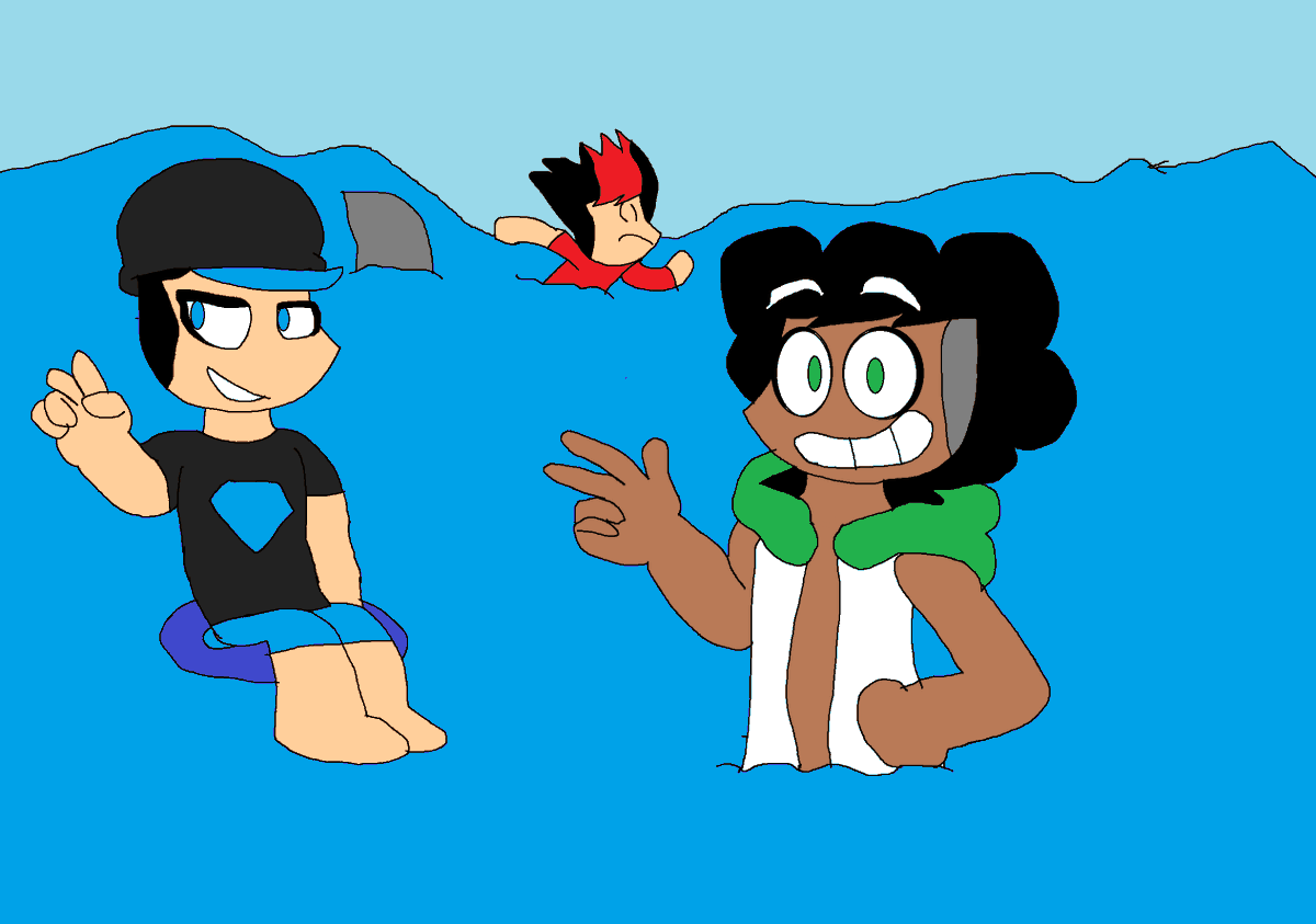 Chan_Reginald06's tweet photo. Beach Day (Original vs Remake) https://t.co/s6XRqDBcfm