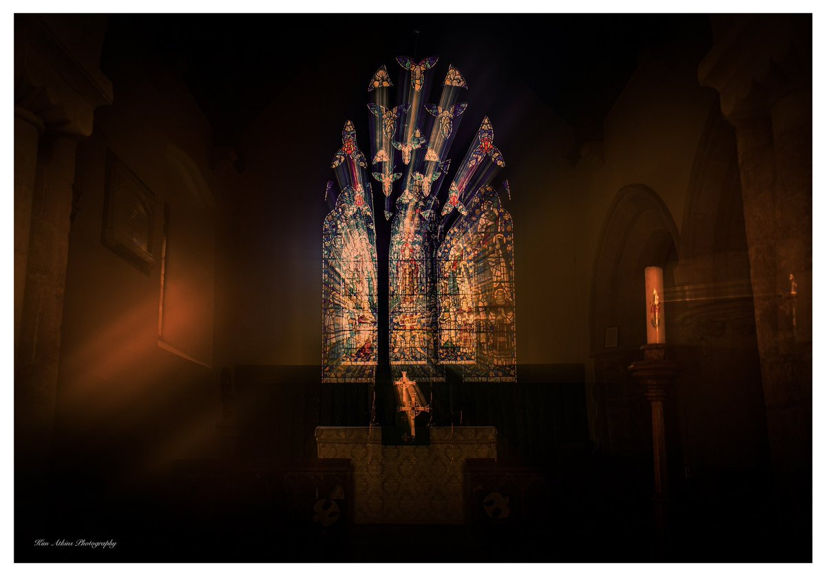 kmatkins2's tweet image. Intentional camera movement in photography certainly throws up some interesting results..
The church of St. Margaret, Queen Charlton….
#icmphotography