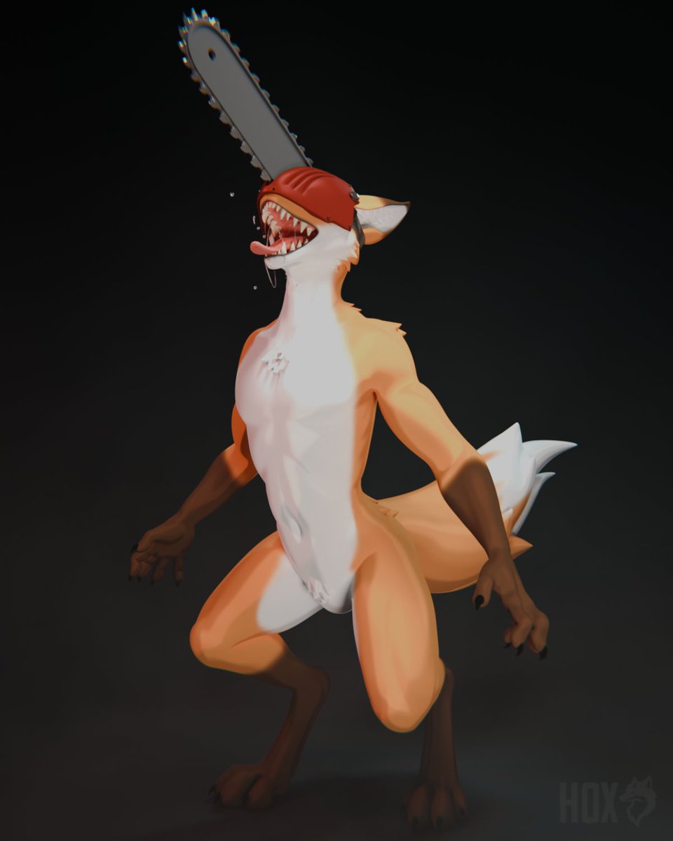 Fast sculpting... "chainsaw"💜💜🦊
STL in my telegram channel