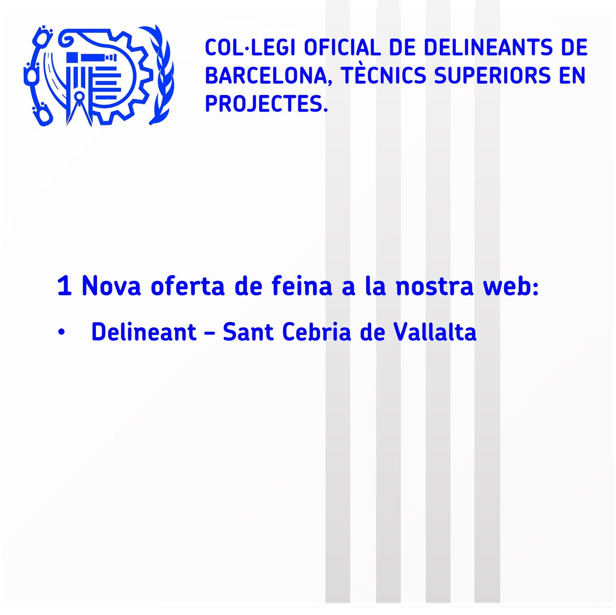 Col·legi Professional de Delineants de Barcelona tweet media