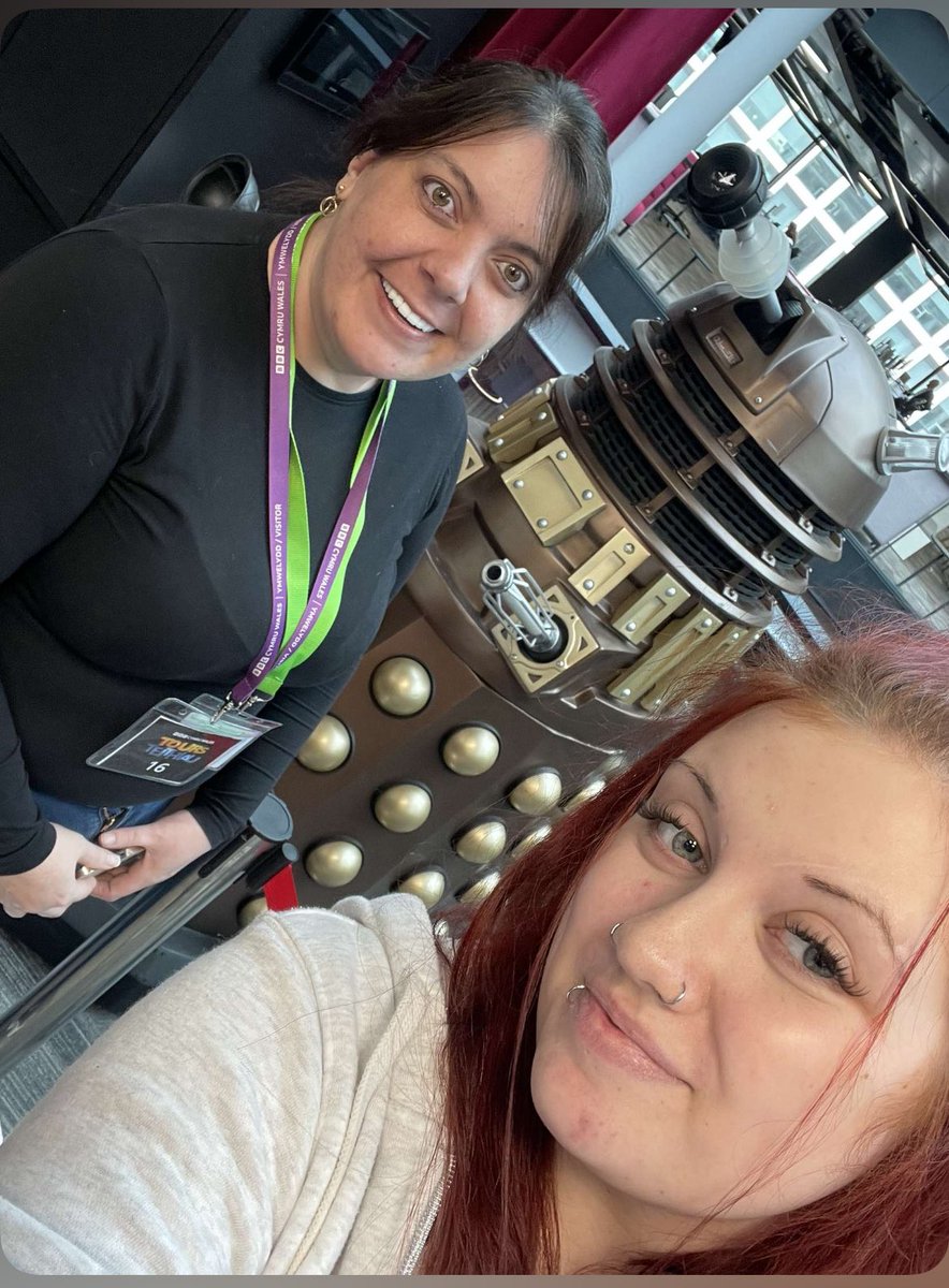 Beecher84Zoe's tweet photo. Had a great time today with a tour of the BBC studios in Cardiff! Thank you @carwynevans10 for organising the trip 

#bbc #bbcwales #studiotour #bbccymru https://t.co/Bw2eVn6FQC