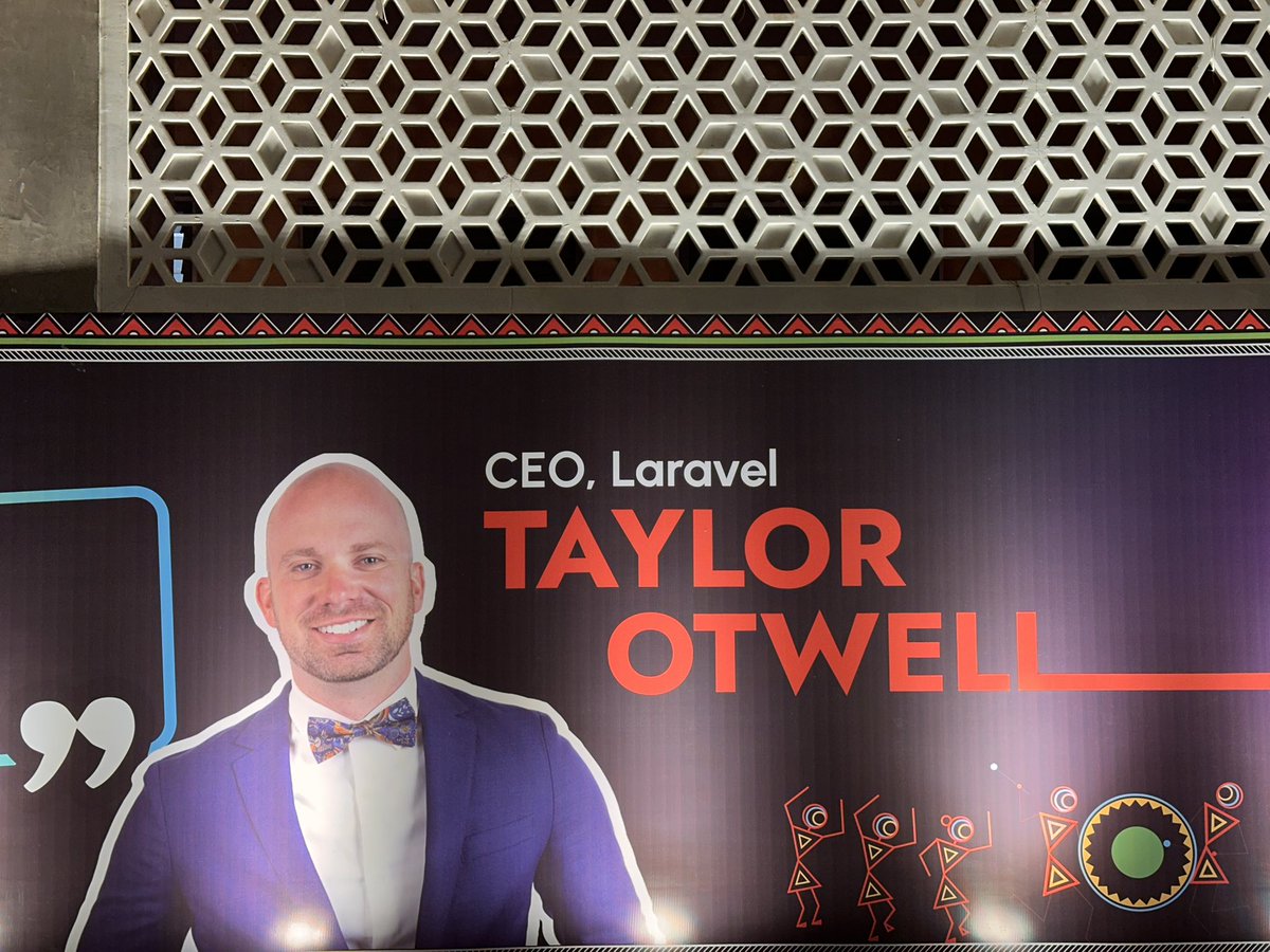 Few hours left for the 3rd <a href="/LaraconIN/">LaraconIN</a> 

The legend <a href="/taylorotwell/">Taylor Otwell</a> already ⚡️at the venue🔥
