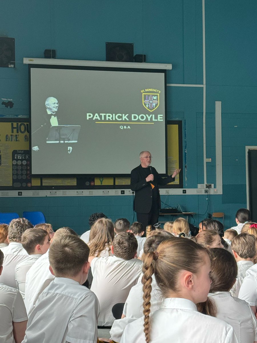 We are continually blown away by the talent and hard work of all the pupils and staff in our school and today was an amazing way to bring it altogether. Well done and thank you to everyone involved - including some talented former pupils now at <a href="/StAndrewsRCSec/">St Andrew's Secondary School</a>! 🎶