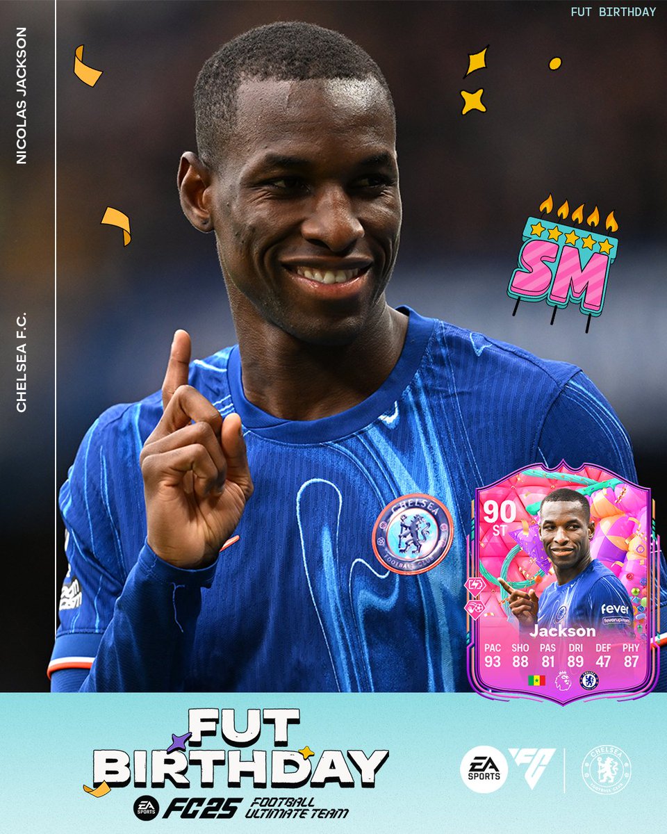 Five-star skills. Five-star weak foot. That's how we celebrate. 🥳 

Nico is in FUT Birthday Team 1, now available in Ultimate Team. 🇸🇳

#FC25