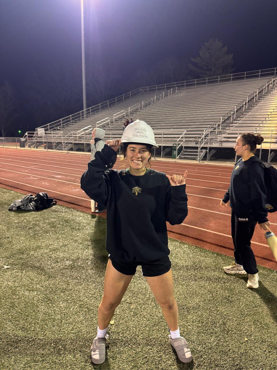 MINERS_WSOC's tweet image. ⛏️Hard Hat Player Of The Week⛏️

Another great week of practice. Focusing on our defensive principles. This week's players of the week showcased everything we want and more defensively with the level of consistency that we have been used to with her all year...Savannah Tully 💪🏼