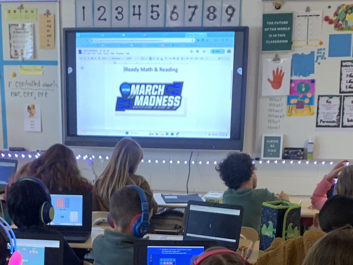jfitzpatrick28's tweet photo. Kicking off our annual iReady March Madness in room 240! Kids are excited and motivated for the friendly competition! 🤩 #barnegatinspires @Cecil_S_Collins @BarnegatSchools https://t.co/MVAhwSPON1